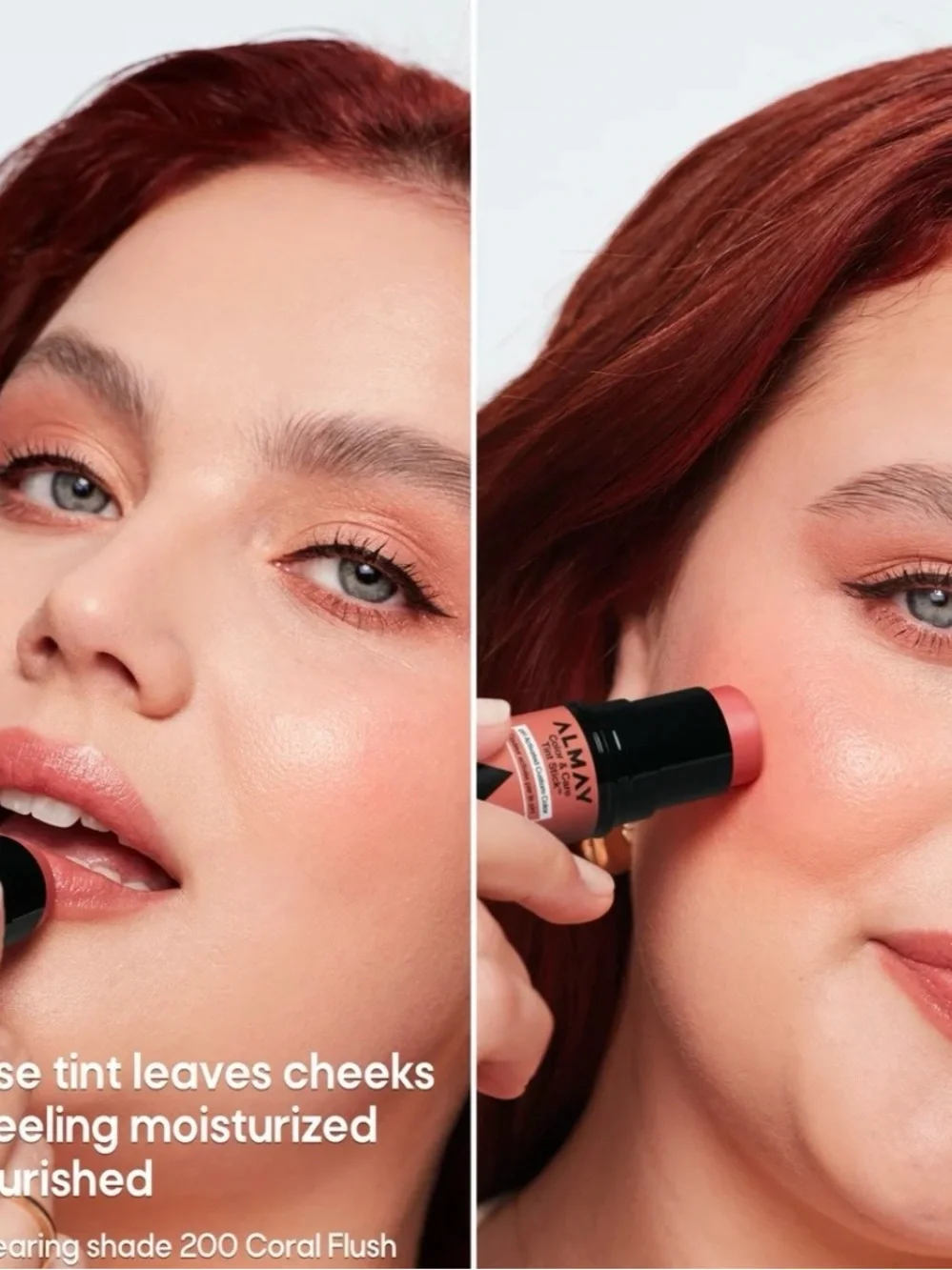 ONE NEW Almay Color & Care Tint Stick - 100  ph activated custom color NEW
